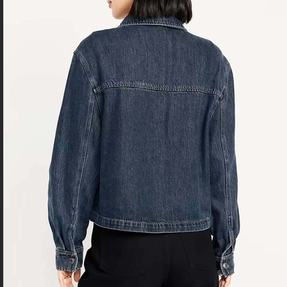 Old Navy Jean Shirt Jacket NWT - Picture 2 of 2